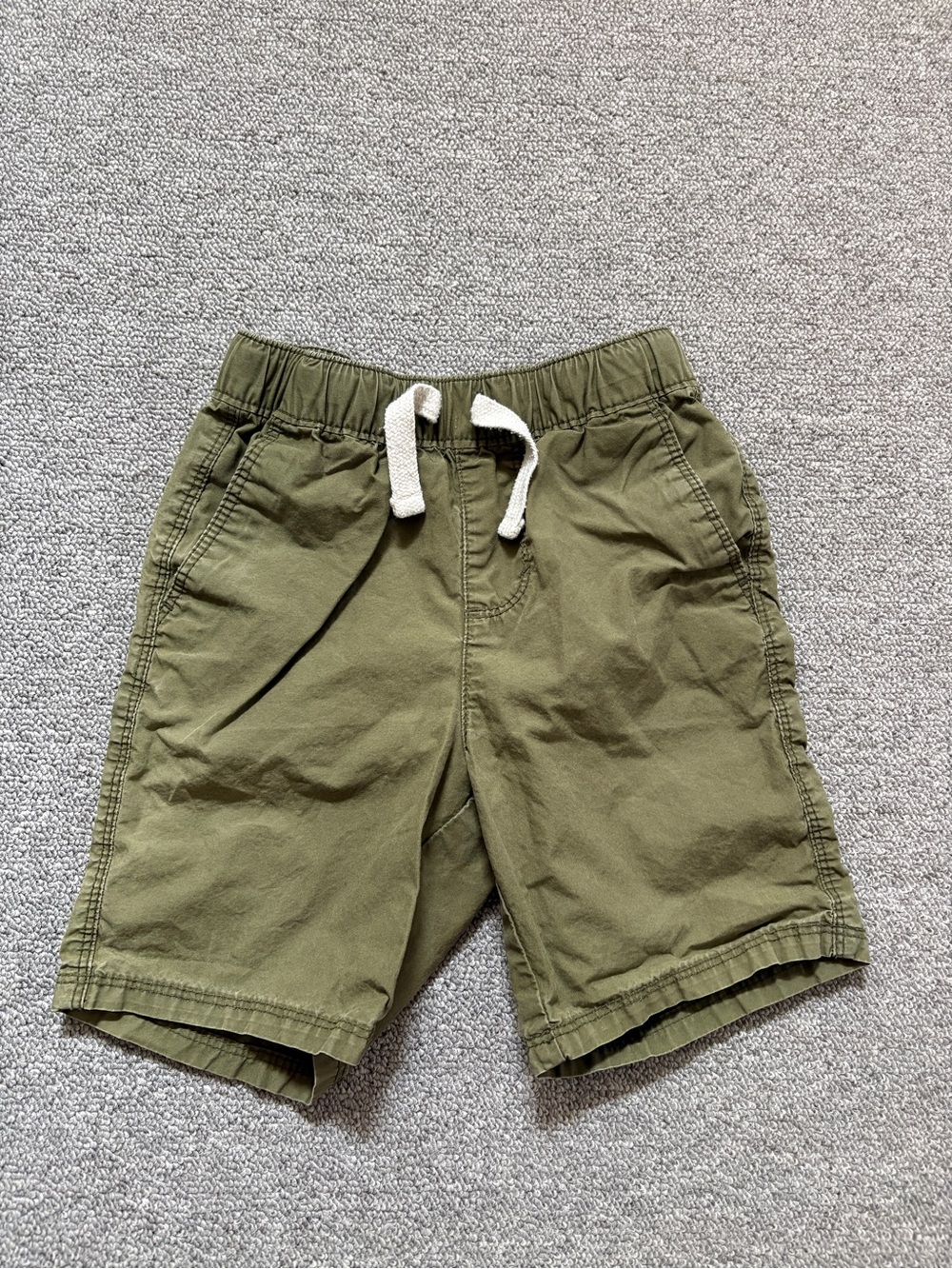 4/$20 old navy 4T Kids Olive Green Drawstring Shorts